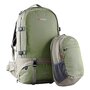 Caribee Jet pack 65 л туристический рюкзак из полиэстера зеленый