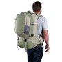 Caribee Jet pack 65 л туристический рюкзак из полиэстера зеленый