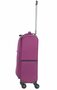 Малый тканевый чемодан 4-х колесный 37 л March Flybird, фиолетовый