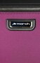Малый тканевый чемодан 4-х колесный 37 л March Flybird, фиолетовый