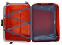 Средний полипропиленовый чемодан на 4-х колесах 70 л Roncato Light, оранжевый