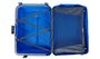 Средний чемодан на 4-х колесах из полипропилена 70 л Roncato Light, голубой