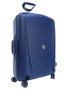 Большой полипропиленовый чемодан на 4-х колесах 90 л Roncato Light, темно-синий