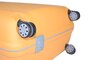 Большой полипропиленовый чемодан на 4-х колесах 90 л Roncato Light, желтый