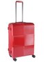 Средний чемодан из поликарбоната 4-х колесный 72 л March Avenue, красный