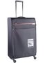 Сверхлегкий комплект тканевых чемоданов на 4-х колесах March Lite, черный