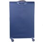 Сверхлегкий комплект тканевых чемоданов на 4-х колесах March Lite, синий