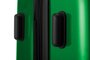 Большой 4-х колесный чемодан из поликарбоната 74/84 л HAUPTSTADTKOFFER, зеленый