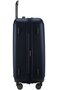 Средний пластиковый чемодан на 4-х колесах 73/83 л HAUPTSTADTKOFFER Tegel, синий