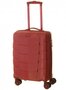 Малый чемодан из пластика 4-х колесный 44 л March Ypsilon, красный