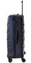 Средний чемодан из пластика 4-х колесный 76 л March Ypsilon, синий