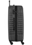 Чемодан гигант из пластика 4-х колесный 104 л March Ribbon, черный