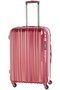 Средний чемодан из пластика 4-х колесный 74 л March Cosmopolitan, красный