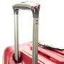 Средний чемодан из пластика 4-х колесный 74 л March Cosmopolitan, красный