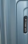 Комплект пластиковых чемоданов на 4-х колесах March Cosmopolitan, голубой металлик