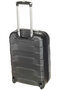 Малый чемодан из пластика 2-х колесный 40 л March Bumper, черный