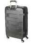 Комплект чемоданов из пластика 4-х колесных March Bumper, черный