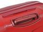 Малый чемодан из пластика 4-х колесный 40 л March Vision, красный