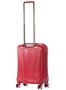Малый чемодан из пластика 4-х колесный 40 л March Vision, красный
