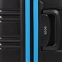 Rock Impact (L) Black/Blue 104 л чемодан из полипропилена на 4 колесах черный