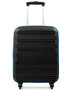 Rock Impact (S) Black/Blue 33 л чемодан из полипропилена на 4 колесах черный