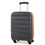 Rock Impact (S) Grey/Orange 33 л чемодан из полипропилена на 4 колесах серый