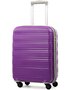 Rock Impact (S) Purple 33 л чемодан из полипропилена на 4 колесах фиолетовый