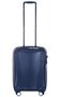 Комплект пластиковых чемоданов на 4-х колесах March Vision, темно-синий