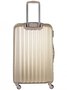 Комплект пластиковых чемоданов 4-х колесных March Ribbon, золото