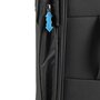 Большой текстильный чемодан 4-х колесный 87/101 л Rock Aura II (L) Black