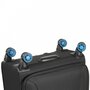 Малый текстильный чемодан 4-х колесный 32 л Rock Aura II (S) Black