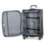 Малый текстильный чемодан 4-х колесный 32 л Rock Aura II (S) Grey