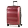 Средний чемодан из поликарбоната 4-х колесный 57 л Rock Amethyst (M) Wine