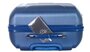 Комплект пластиковых 4-х колесных чемоданов March New Carat, синий