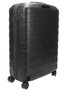 Легкий чемодан гигант из гибкого полипропилена 118 л Roncato Box, черный с белым