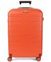Легкий чемодан гигант из гибкого полипропилена 118 л Roncato Box, оранжевый