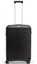 Малый чемодан из гибкого полипропилена 41 л Roncato Box, черный c розовым