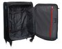 Средний чемодан на 4-х колесах 70/80 л Roncato Modo Air, черный