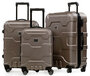 Средний противоударный чемодан 65 л CAT Roll Cage, бронза