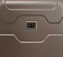 Средний противоударный чемодан 65 л CAT Roll Cage, бронза