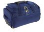 Малая дорожная сумка-чемодан на 2-х колесах 40 л MARCH Gogobag, синий