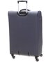 Сверхлегкий чемодан гигант тканевый 4-х колесный 104/117 л March Quash, серый