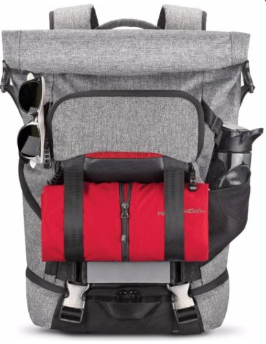 Acer PREDATOR GAMING ROLLTOP BACKPACK (PBG6A0) GRAY BLACK (RETAIL PACK)