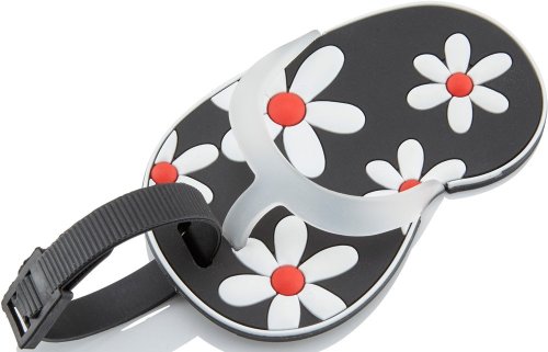 Бирка для чемодана Travelite Accessories Flipflop Black