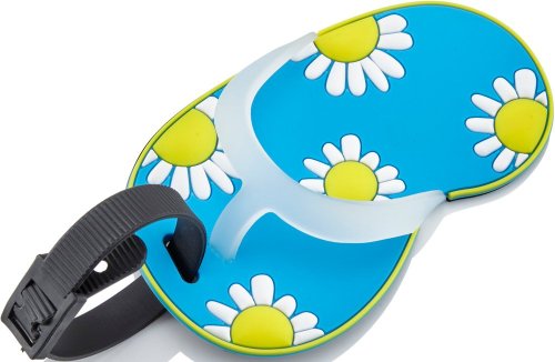 Бирка для чемодана Travelite Accessories Flipflop Blue