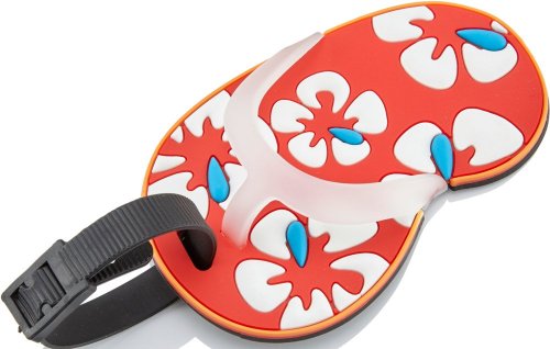 Бирка для чемодана Travelite Accessories Flipflop Red