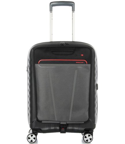 Бизнес чемодан для ноутбука 15,6" Roncato Double черный с красным