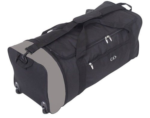 Большая дорожная складная сумка 87 л Azure Foldable Extralight Black/Grey Большая дорожная складная сумка 87 л Azure Foldable Extralight Black/Grey