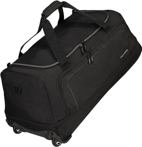 Велика дорожня сумка на 2-х колесах 105/128 л Travelite Basics Black Велика дорожня сумка на 2-х колесах 105/128 л Travelite Basics Black