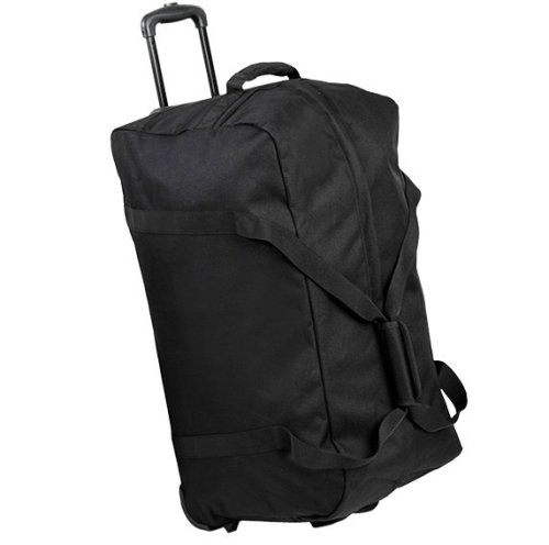 Большая дорожная сумка на 2-х колесах Members Holdall On Wheels Large 106 Black Большая дорожная сумка на 2-х колесах Members Holdall On Wheels Large 106 Black